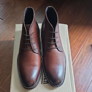 Chukka Ankle Leather Men's Boots